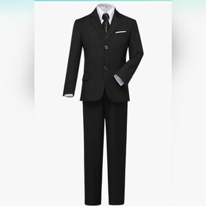 Boys 3pc Suit (Black) - Size 8